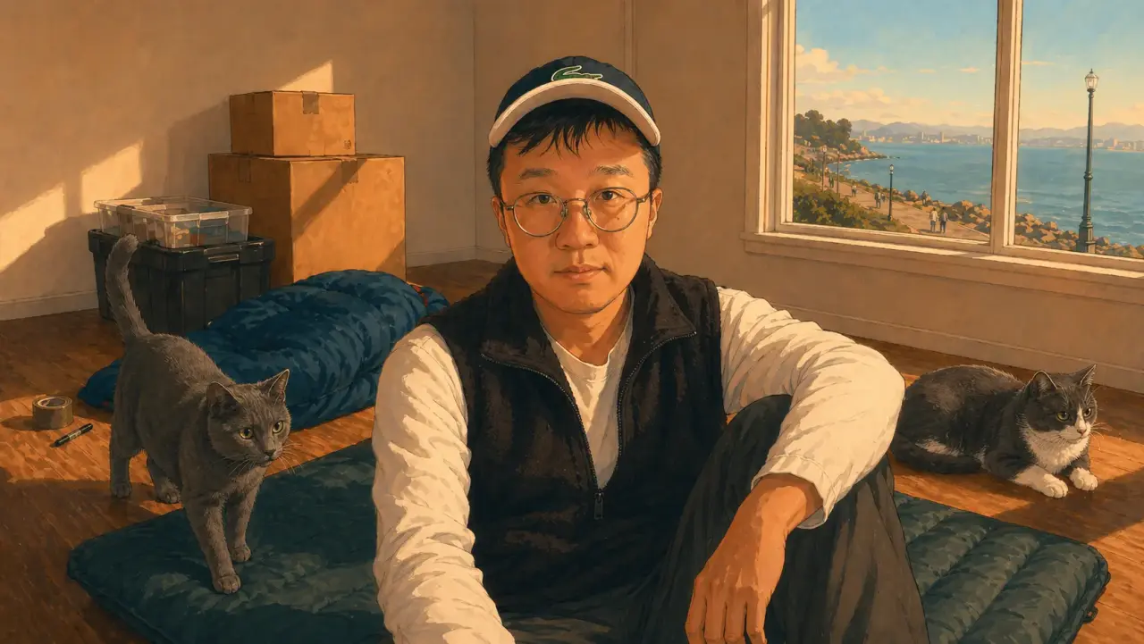 Cover for Camping Indoors in San Francisco