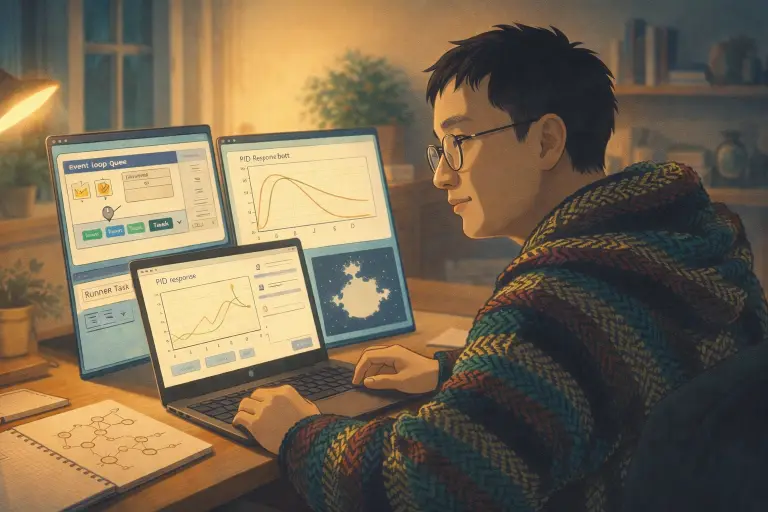 Cover for Relearning Through Small Interactive Tools